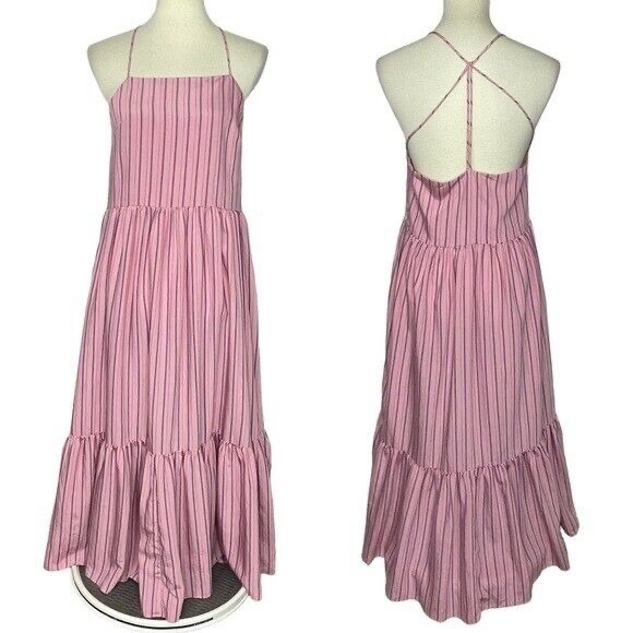 ZARA striped maxi dress XS - Picture 3 of 5